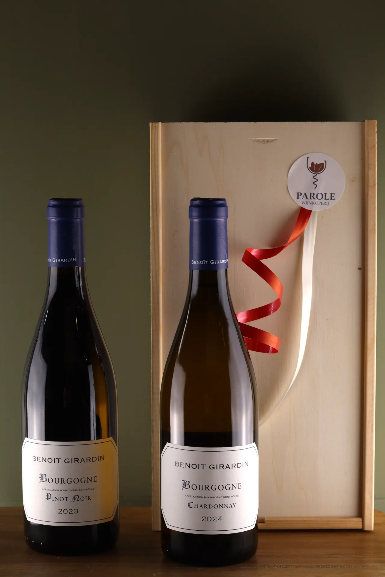 Bourgogne voor de Bourgondiërs in luxe houten kist