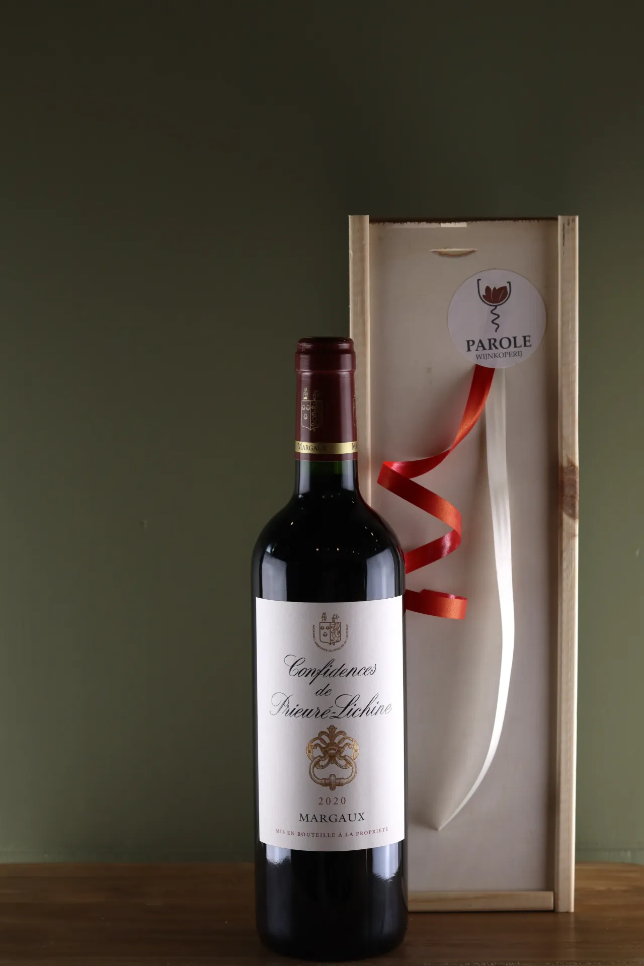 Margaux in luxe houten kist